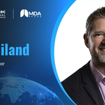 Andrew Stanniland headshot. Space industry exec is now MDA Space UK managing director