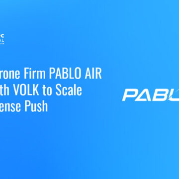 Pablo Air logo. South Korean drone company to boost its global defense market presence through merger with VOLK.