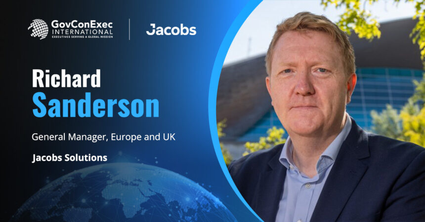 richard-sanderson-jacobs-executive-move Richard Sanderson headshot. Jacobs transport veteran is the company's new UK-Europe general manager.