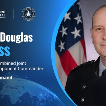 SPACECOM Douglas Schiess space domain awareness cooperation