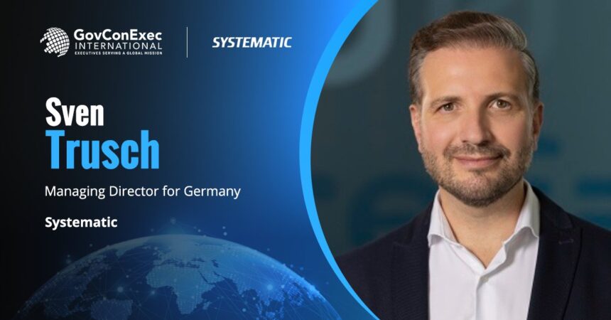 Systematic managing director for Germany Sven Trusch commenting on Bundeswehr using the company's C2 software