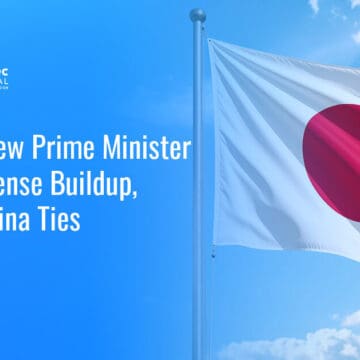 Japan flag. Japanese PM Sanae Takaichi commits to defense expansion and stronger Indo-Pacific alliances.