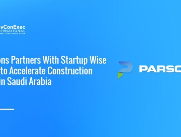 Parsons logo. Company partnership with Startup Wise Guys on accelerating Saudi construction technology