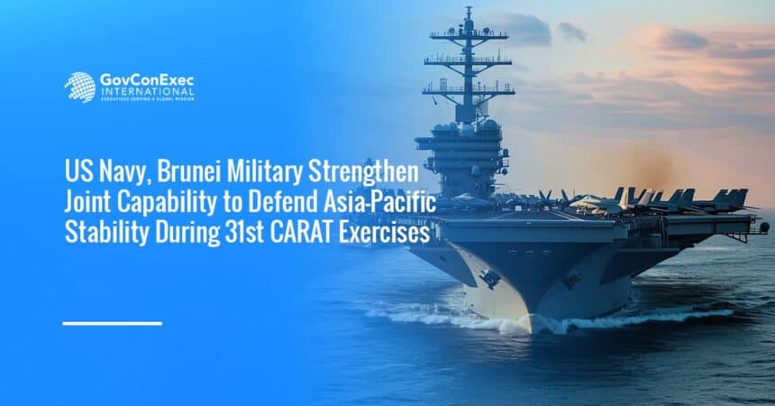 us-navy-brunei-armed-forces-carat-exercise-asia U.S. Navy ships deployed to sea. The U.S. Navy conducted military exercises with Brunei's armed forces
