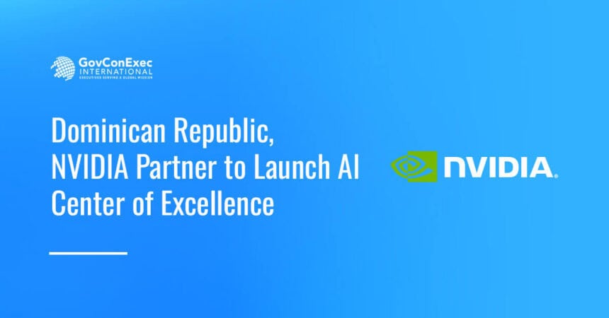dominican-republic-nvidia-ai-collaboration NVIDIA logo. NVIDIA and the Dominican Republic establish an AI center of excellence.