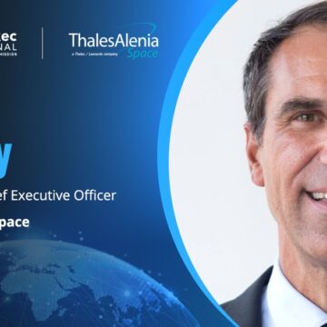herve-derrey-thales-alenia-space-space-smart-factory-rome Hervé Derrey headshot. Thales Alenia Space CEO on new Space Smart Factory in Rome