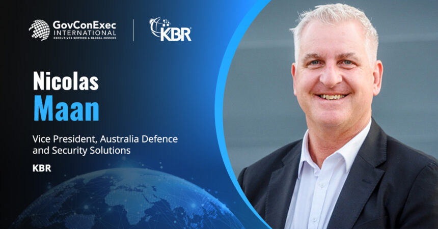 kbr-adf-sustainment-contract-award Nicolas Maan headshot. KBR exec on ADF sustainment contract win