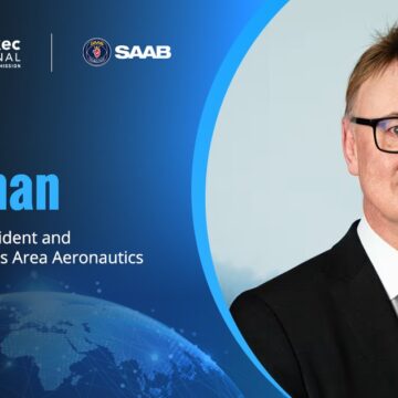 Lars Tossman headshot. Saab Aeronautics lead on Sweden aircraft concept studies task order