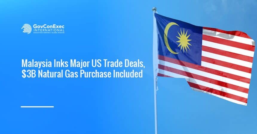 malaysia-us-trade-deals Malaysian flag. Kuala Lumpur enters into major US trade deals including $3 billion annual purchase of American natural gas