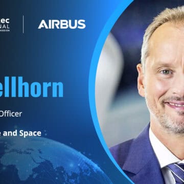 Michael Schoellhorn headshot. Airbus Defence and Space CEO on Germany Eurofighter contract win