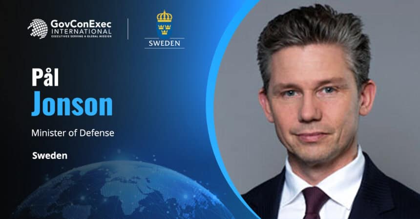 pal-jonson-sweden-saab-cuas-gripen-defense-spending Pal Jonson headshot. Swedish defense chief on Saab Gripen upgrade