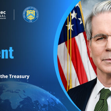 Scott Bessent headshot. Treasury secretary on US sanctions against Iranian agents