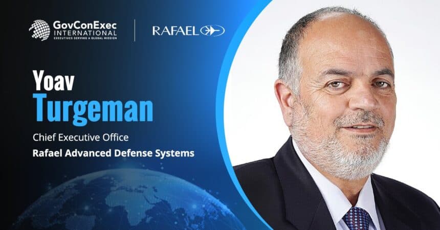 Yoav Turgeman headshot. Rafael CEO on Iron Beam laser interceptor system's export readiness