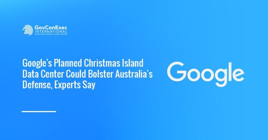 Googe's logo. A Google spokesperson said more information about the Christmas Island project will be revealed soon