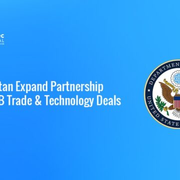 State Department seal. The U.S. and Tajikistan have expanded their partnership through trade and technology deals.