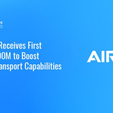 Airbus logo. Indonesia received its first A400M aircraft from Airbus.