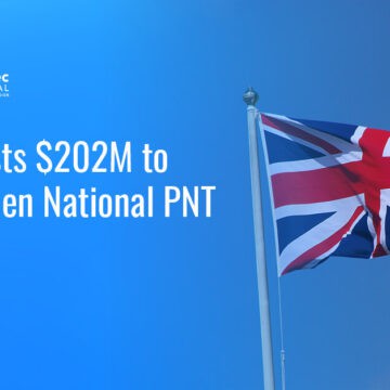 United Kingdom's flag. The U.K. government announced an investment package to strengthen the nation's PNT