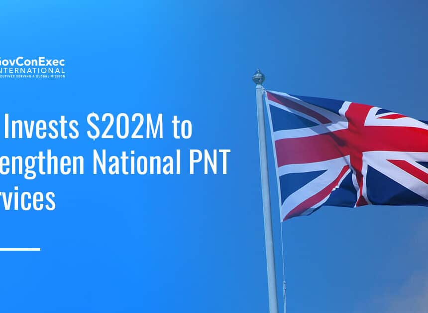 United Kingdom's flag. The U.K. government announced an investment package to strengthen the nation's PNT