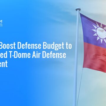 Taiwan's flag. Taiwan's President Lai Ching-te shared plans to increase defense budget in a new op-ed