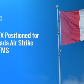 boeing-rtx-canada-fms-air-weapons Canadian flag. The State Department approved an air strike weapons FMS to Canada.