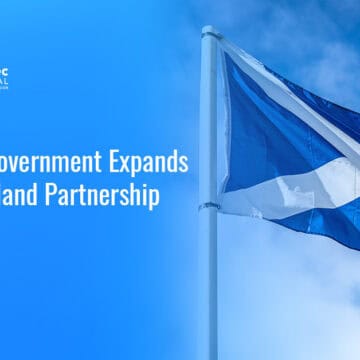 Scotland flag. Business Gateway, IoD Scotland, and the Cyber and Fraud Hub join the CyberScotland Partnership.