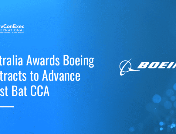 australia-boeing-mq28a-ghost-bat-contract Boeing logo. Boeing secures new Ghost Bat contracts as Australia advances autonomous air combat capabilities.