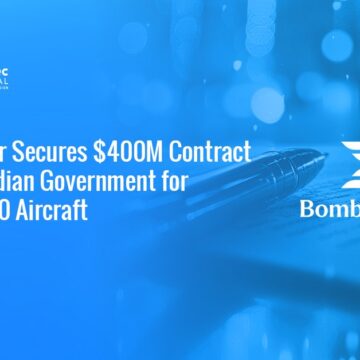 Bombardier's logo. Bombardier will begin delivering Global 6500 aircraft to RCAF in 2027.