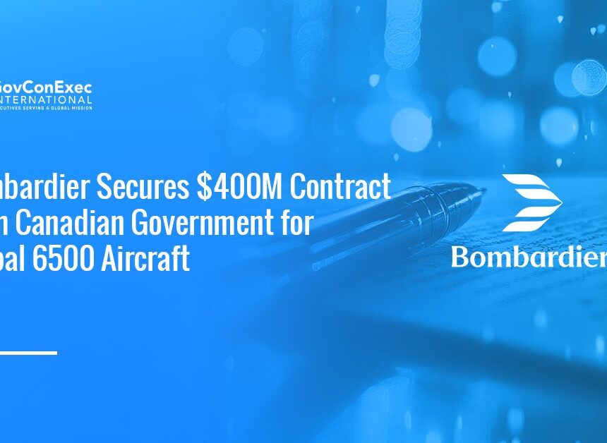 Bombardier's logo. Bombardier will begin delivering Global 6500 aircraft to RCAF in 2027.