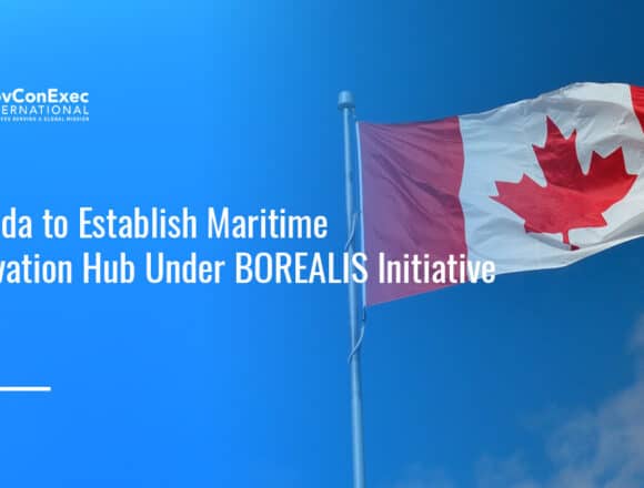 canada-maritime-dish-borealis-launch Canadian flag. Canada will build Maritime DISH in Halifax to accelerate secure maritime defense innovation.