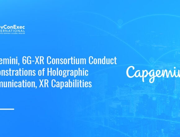 Capgemini's logo. Capgemini is part of the 6G-XR consortium