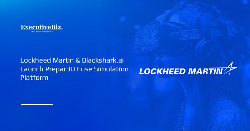 Lockheed logo. Lockheed Martin and Blackshark.ai have introduced Prepar3D Fuse, an advanced AI-powered simulation platform.