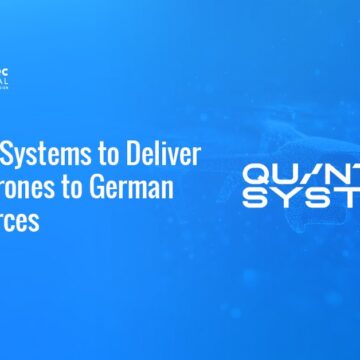 Quantum Systems logo. The German military has selected Quantum Systems to deliver Twister drones.