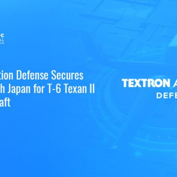 Textron Aviation Defense's logo. Textron Aviation Defense secured a contract from the Japanese government