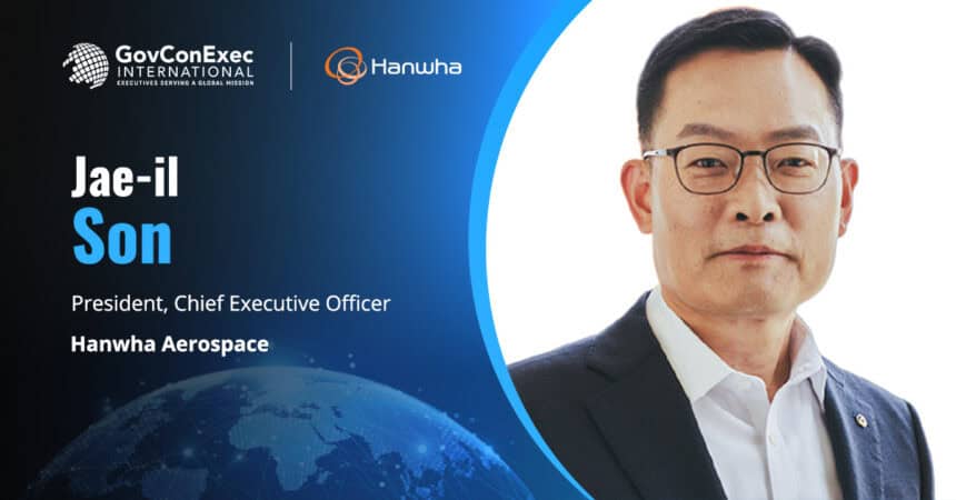 Jae-il Son, president and CEO of Hanwha Aerospace. Son comments about Hanwha Aerospace's contract with the Polish government
