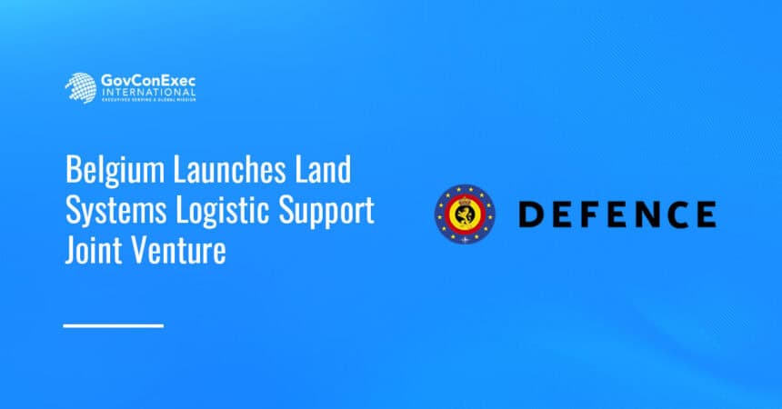 Belgian Ministry of Defence seal. The Belgian Ministry of Defence launched the Land Systems Logistic Support joint venture.