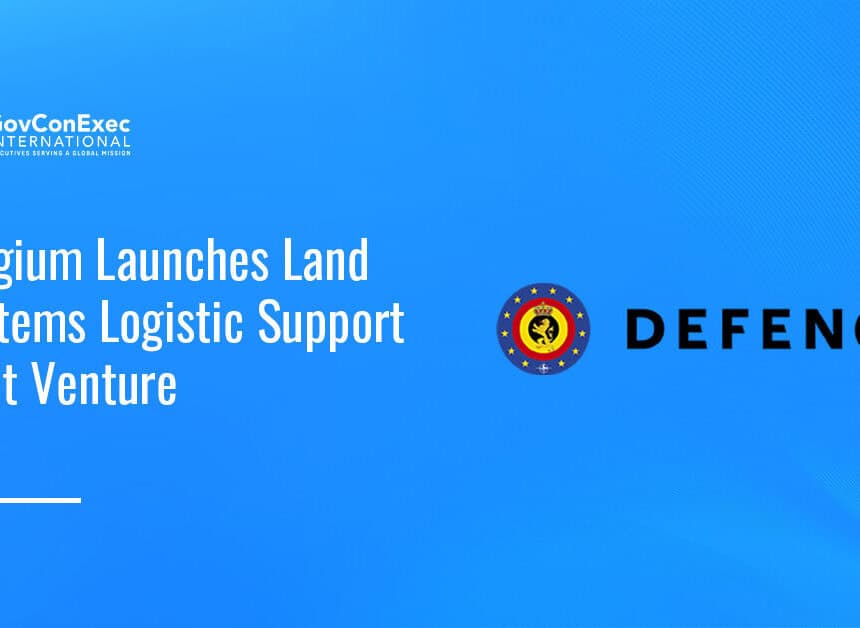 Belgian Ministry of Defence seal. The Belgian Ministry of Defence launched the Land Systems Logistic Support joint venture.
