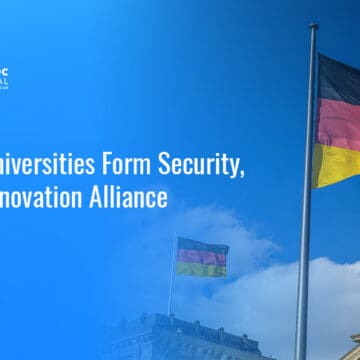 German flag. Two Munich universities launched the TUM Security and Defense Alliance.