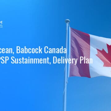 Canadian flag. A Hanwha–Babcock Canada proposal for CPSP was unveiled.