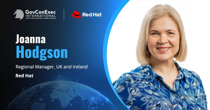 Joanna Hodgson, regional manager for UK and Ireland at Red Hat. Hodgson said the partnership supports UK MOD's transformation
