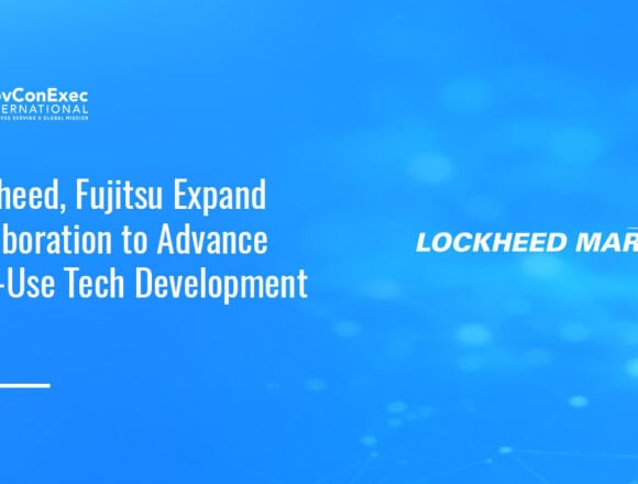 Lockheed Martin logo. Lockheed and Fujitsu signed an MOU to accelerate the development of dual-use technologies.