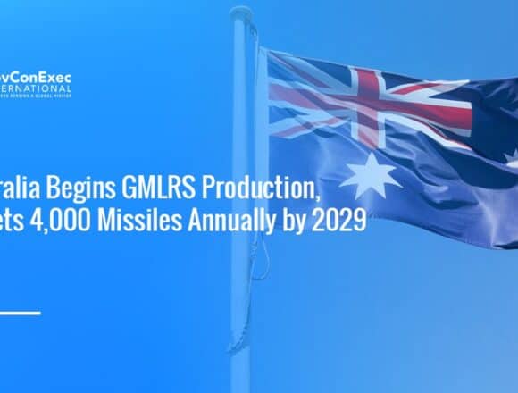 Australia flag. Australia has begun GMLRS missile production.