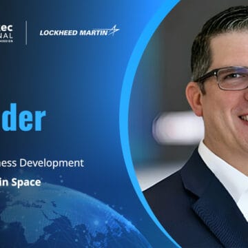 Jeff Schrader, VP at Lockheed Martin Space. Schrader commented about his company's partnership with Mitsubishi Electric