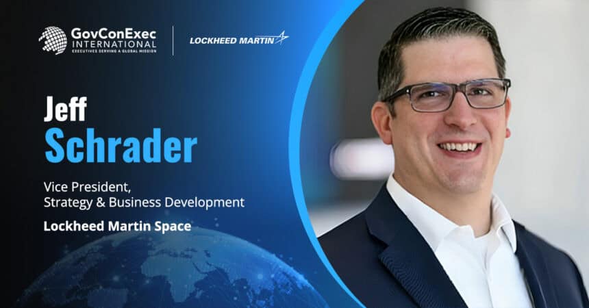 Jeff Schrader, VP at Lockheed Martin Space. Schrader commented about his company's partnership with Mitsubishi Electric