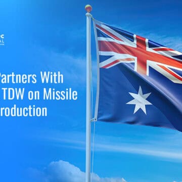 Australian flag. Australia signed an agreement with Germany’s TDW to support missile warhead manufacturing