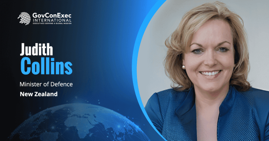 Judith Collins. New Zealand Minister of Defence Judith Collins has unveiled the Strategic Industrial Base Statements.