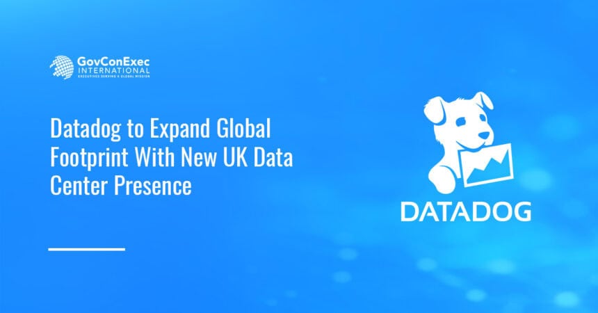 Datadog logo. Datadog plans to establish a new data center presence in the United Kingdom.