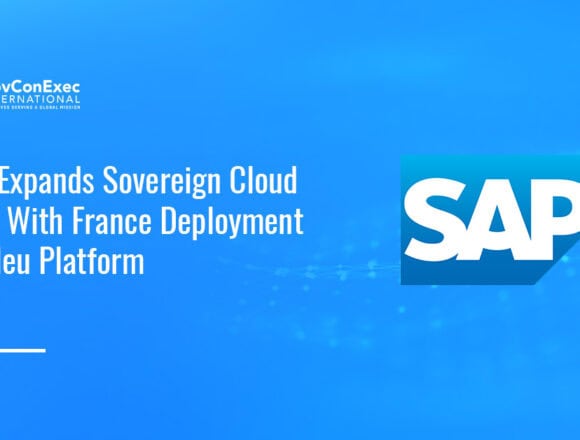 SAP logo. SAP deploys sovereign cloud for France using Bleu's cloud platform.