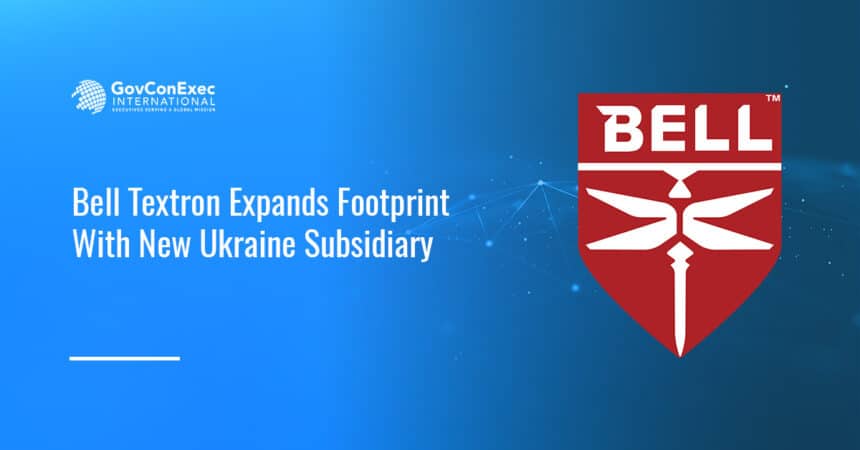 Bell Textron logo. Bell Textron has formed a new subsidiary in Ukraine to serve as its central hub for operations.