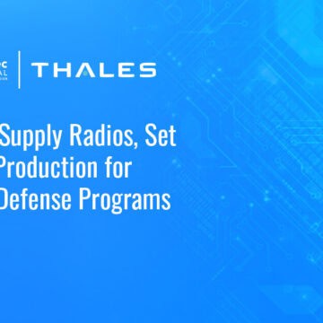 Thales logo. Thales will supply tactical radios and establish a local production line in Malaysia.