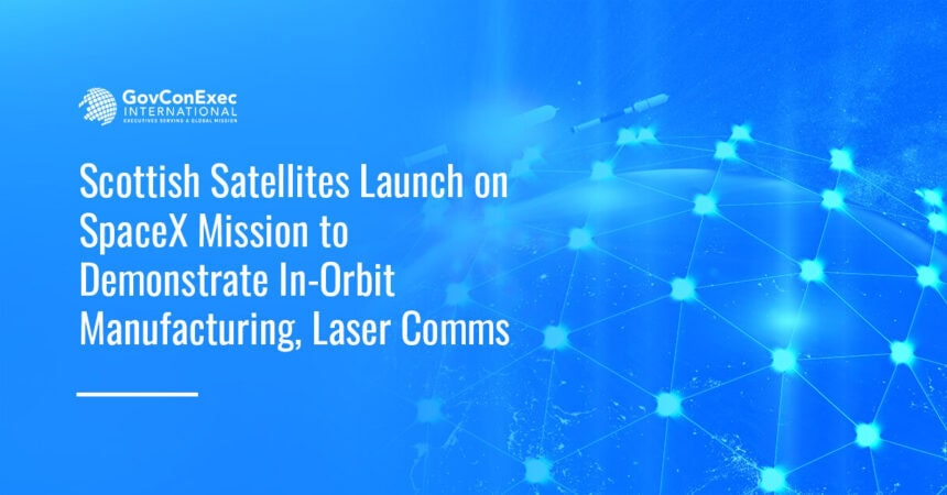 Satellite constellation. Spire Global and AAC Clyde Space's satellites were launched aboard a SpaceX rideshare mission.